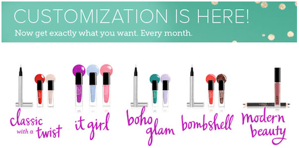 julep, julep subscription box, julep customizable box