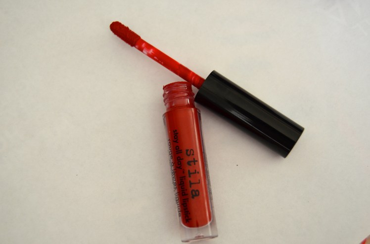 lipstick diaries, lipstick blog, lipstick, lips, lippies, the perfect holiday lip, holiday lipstick, thanksgiving lipstick, christmas lipstick, new years eve lipstick, cover girl red lips, cover girl lipstick, stila red lipstick, the balm red lipstick, the balm stainaic, stila all day liquid lipstick