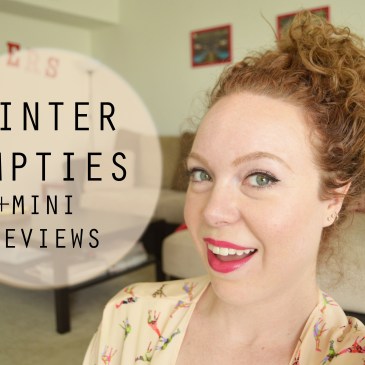 winter empties, empties, products i've used up, best makeup for fair skin, products for fair skin, how to reduce skin redness, reduce skin redness, relieve skin redness, reduce facial skin redness, best products for curly hair, curly hair products, best self tanner for fair skin, best products for color treated hair, color treated hair