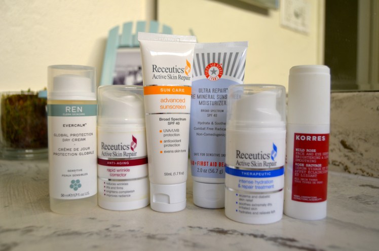 essentials skincare products for sensitive skin