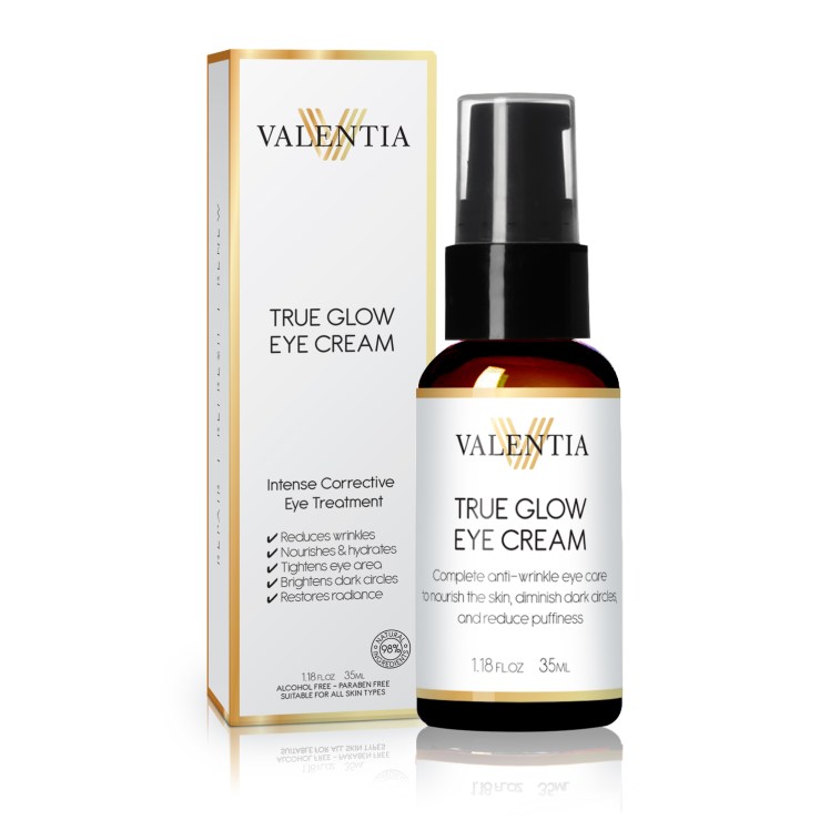 valentia true glow eye cream